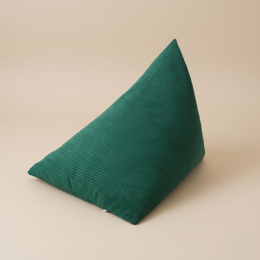 Berlingot Toronto - coussin de méditation vert sapin