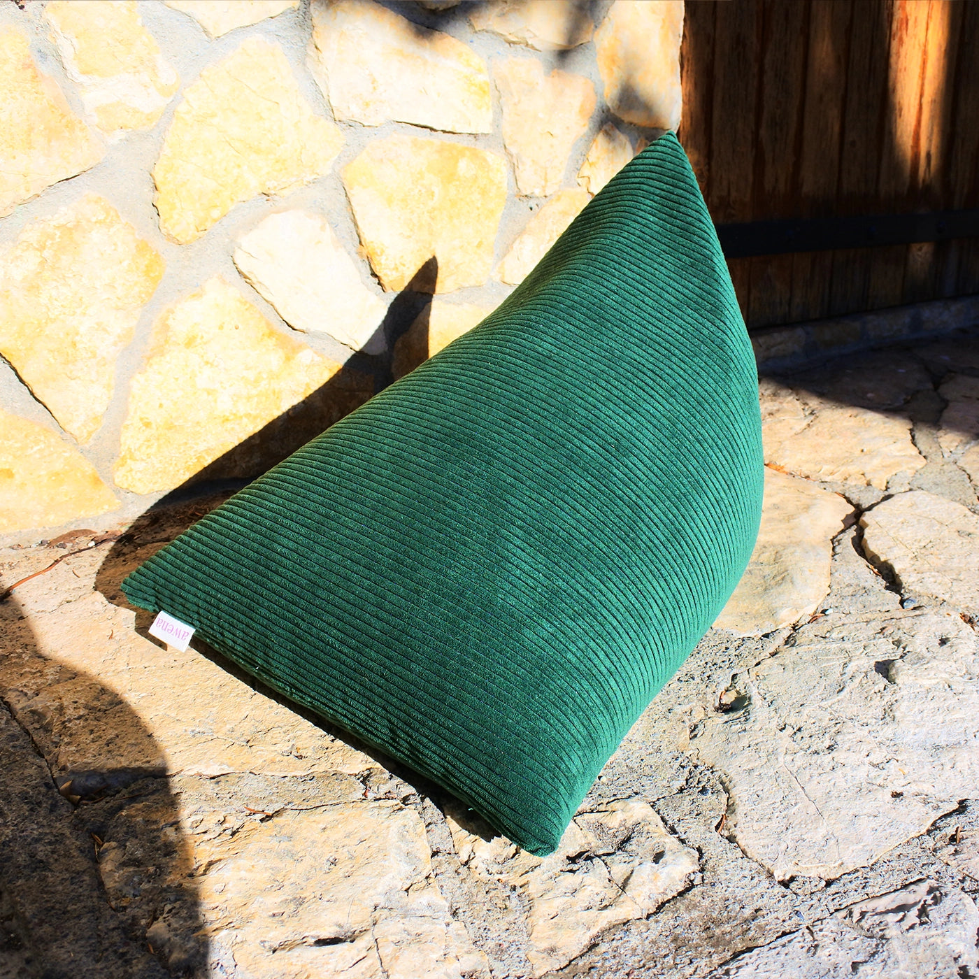 Berlingot Toronto - fir green meditation cushion