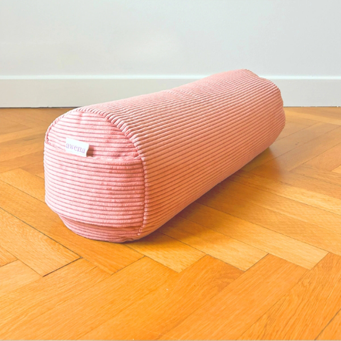 Bolster Palma - coussin de yoga rose poudré