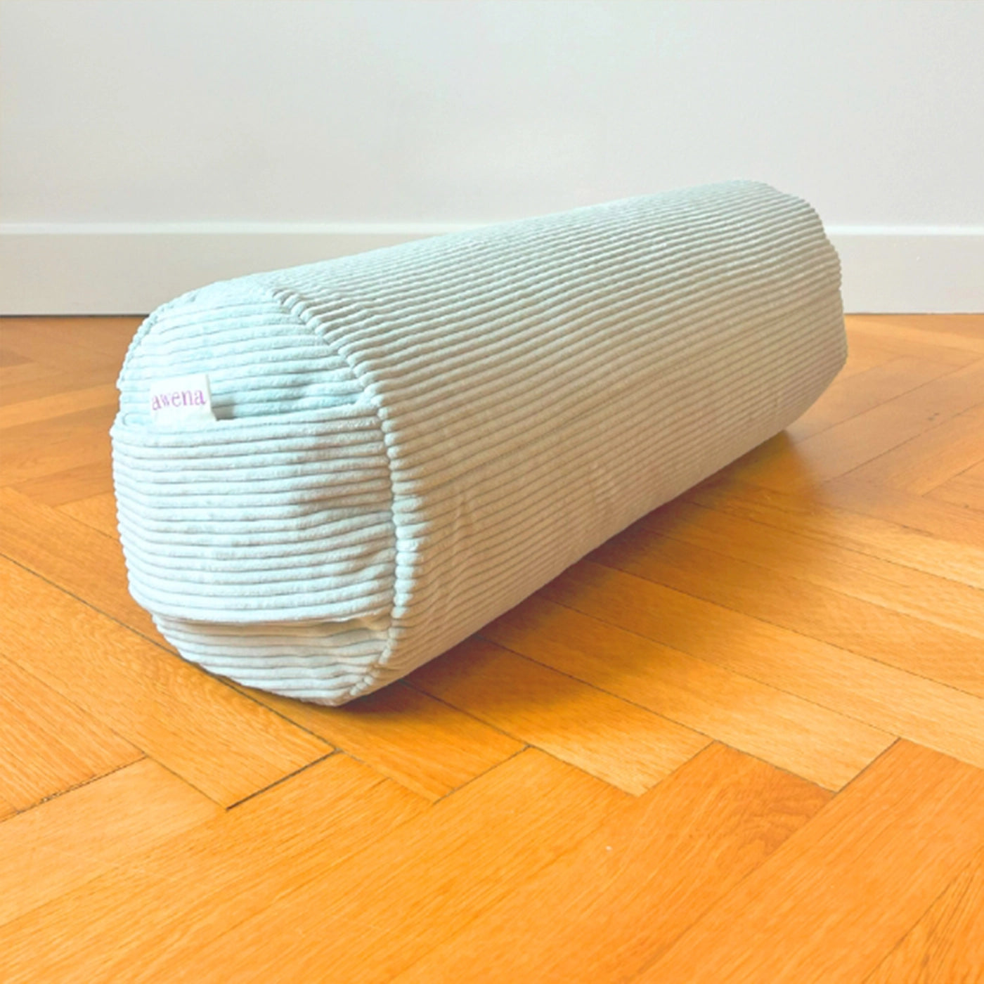 Bolster Paraty - coussin de yoga vert pastel