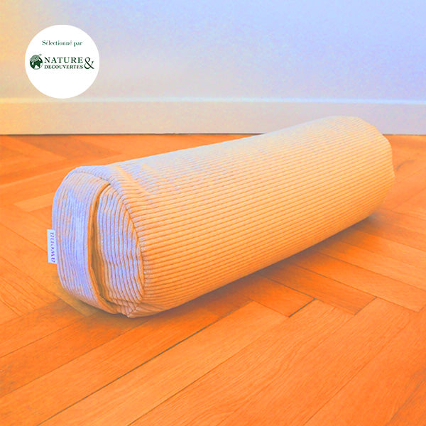 Bolster Tromso - coussin de yoga sable