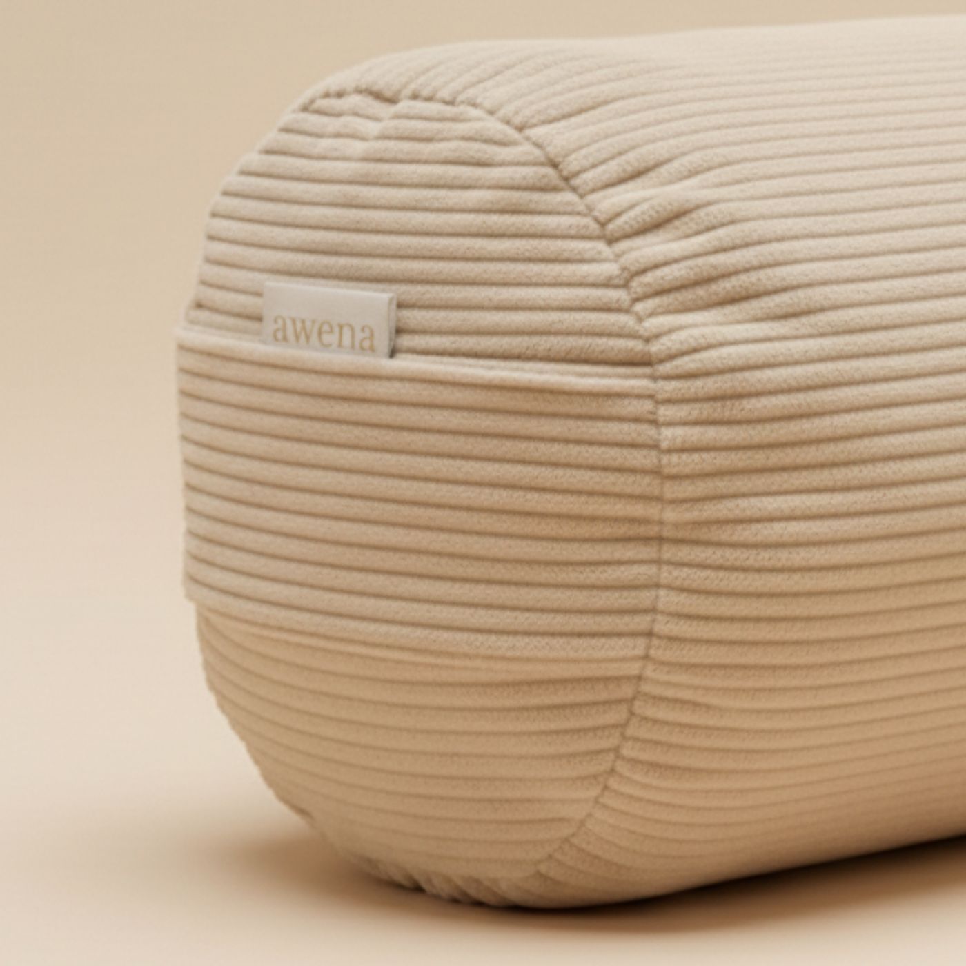 Bolster Tromso - coussin de yoga sable