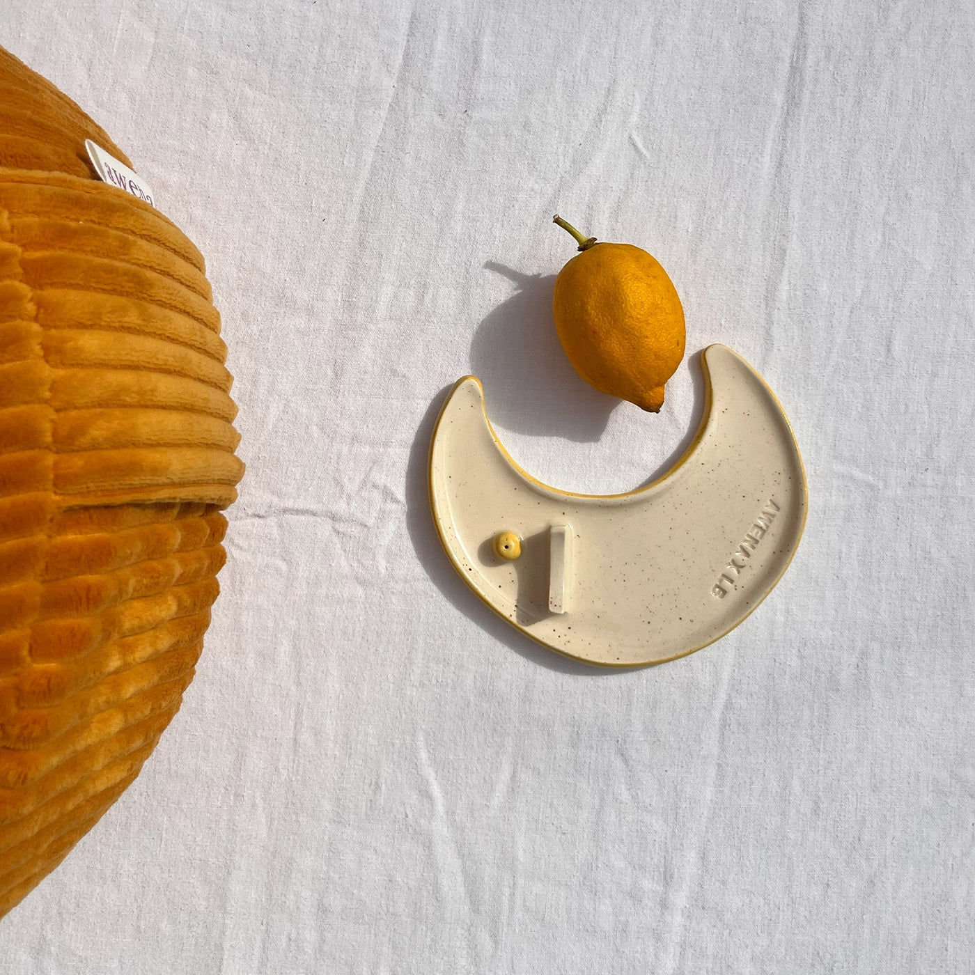 Porte-encens lune