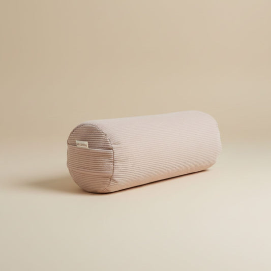 Bolster Kyoto - coussin de yoga rose pâle