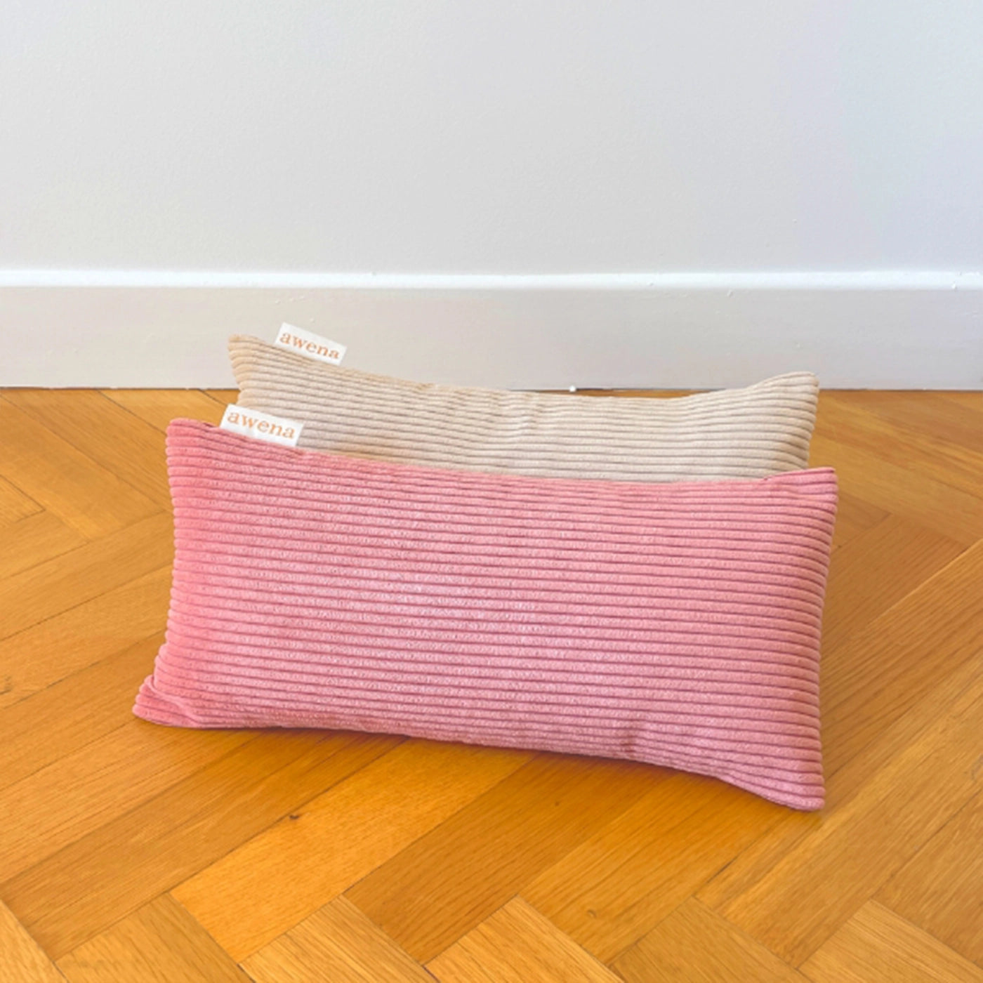 Oreiller Pula - oreiller de yoga rose poudré