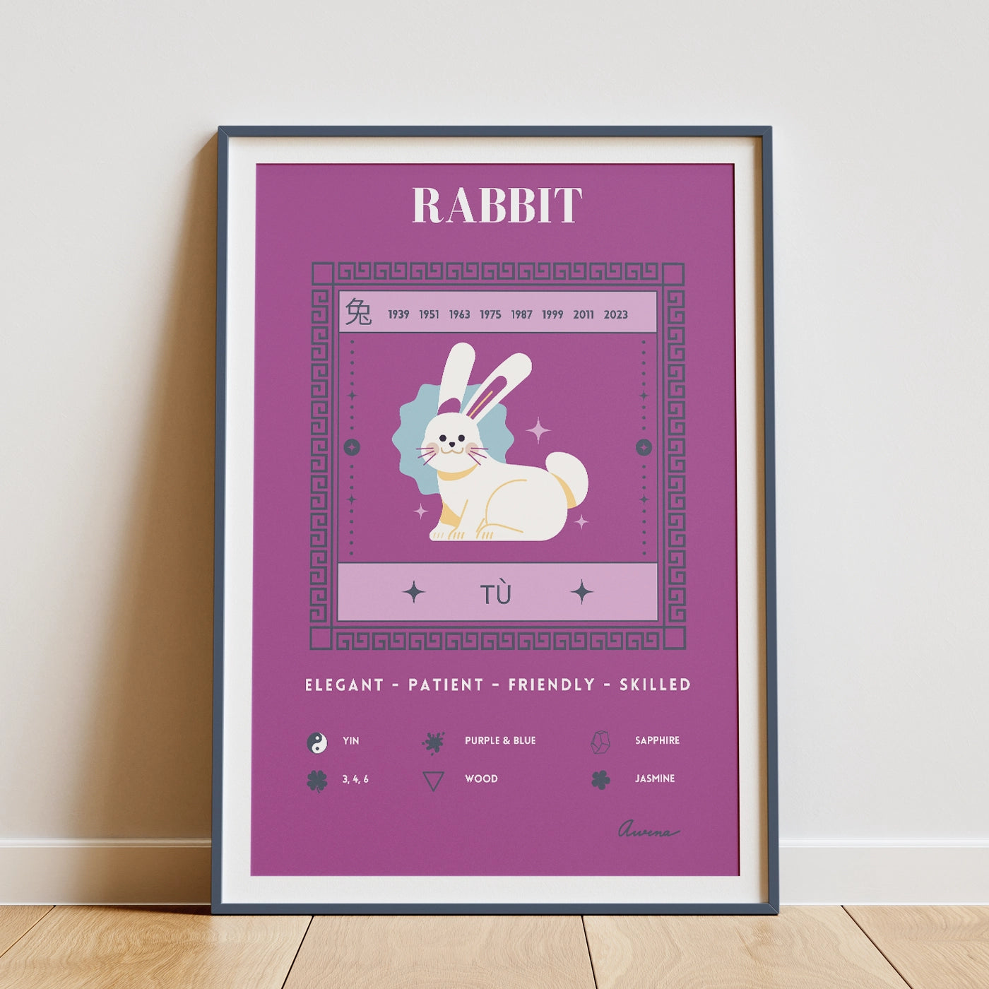 Chinese zodiac sign Rabbit