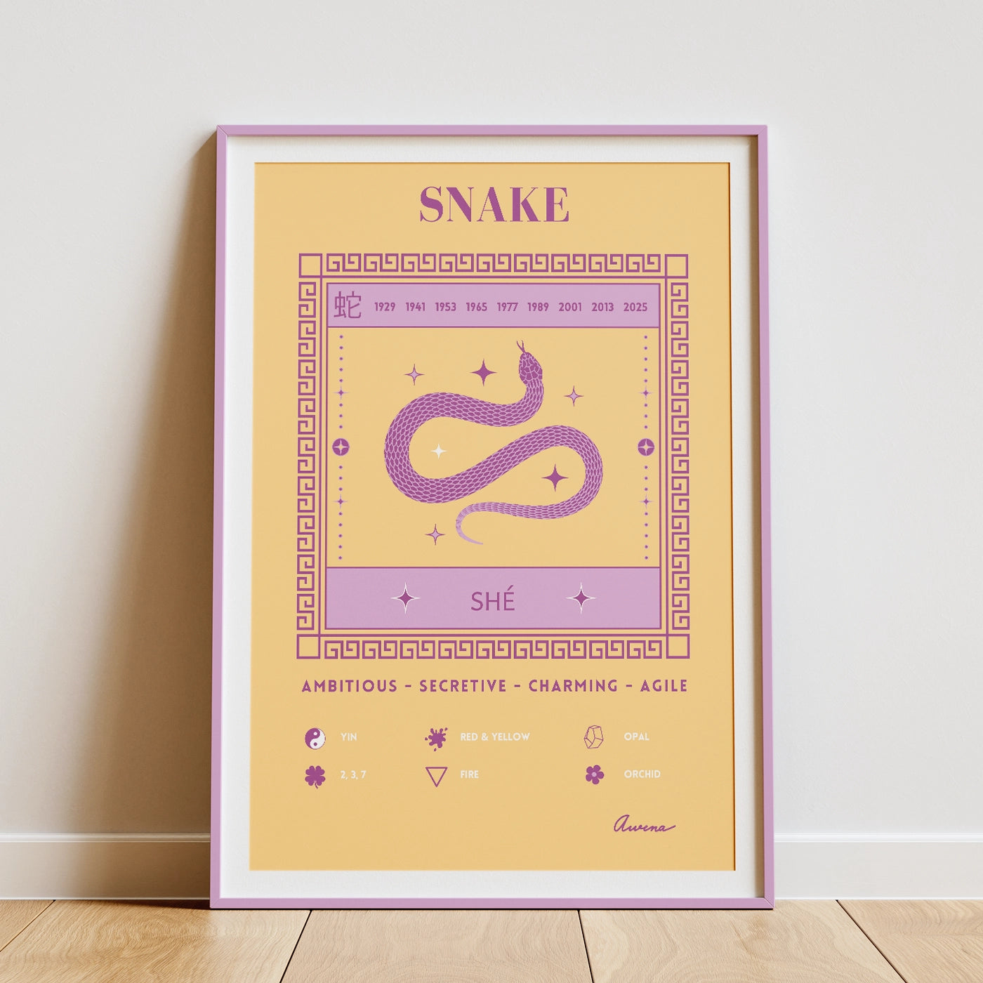 Chinese zodiac sign Snake