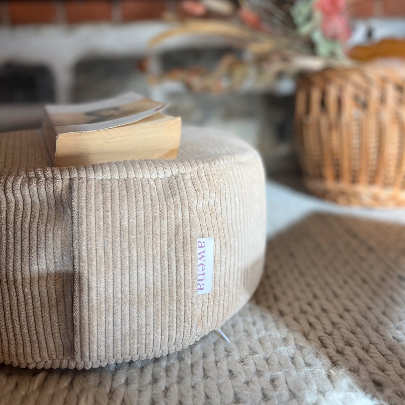 Zafu Tallinn - coussin de méditation sable