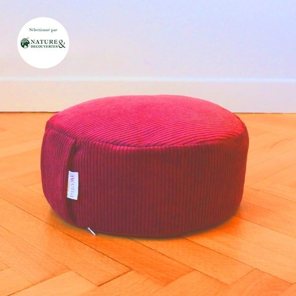 Zafu Tulum - coussin de méditation vigne