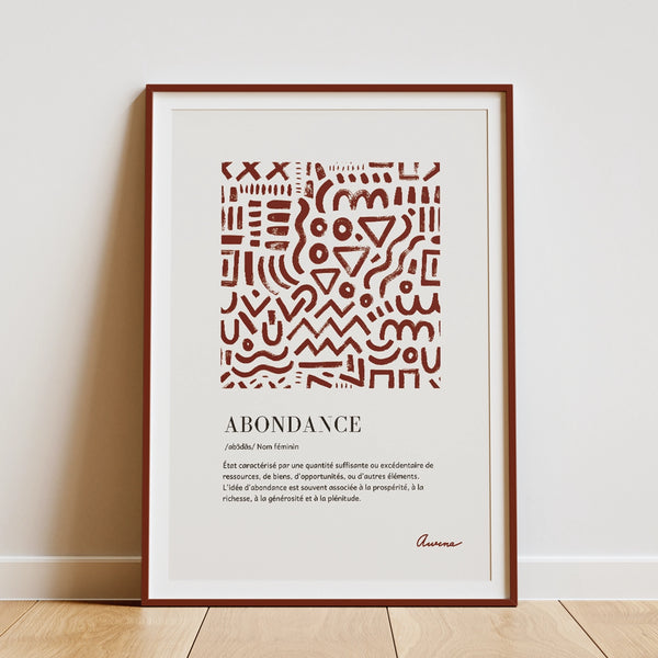 Définition de l'abondance