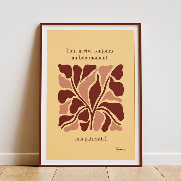"Sois Patient(e)"