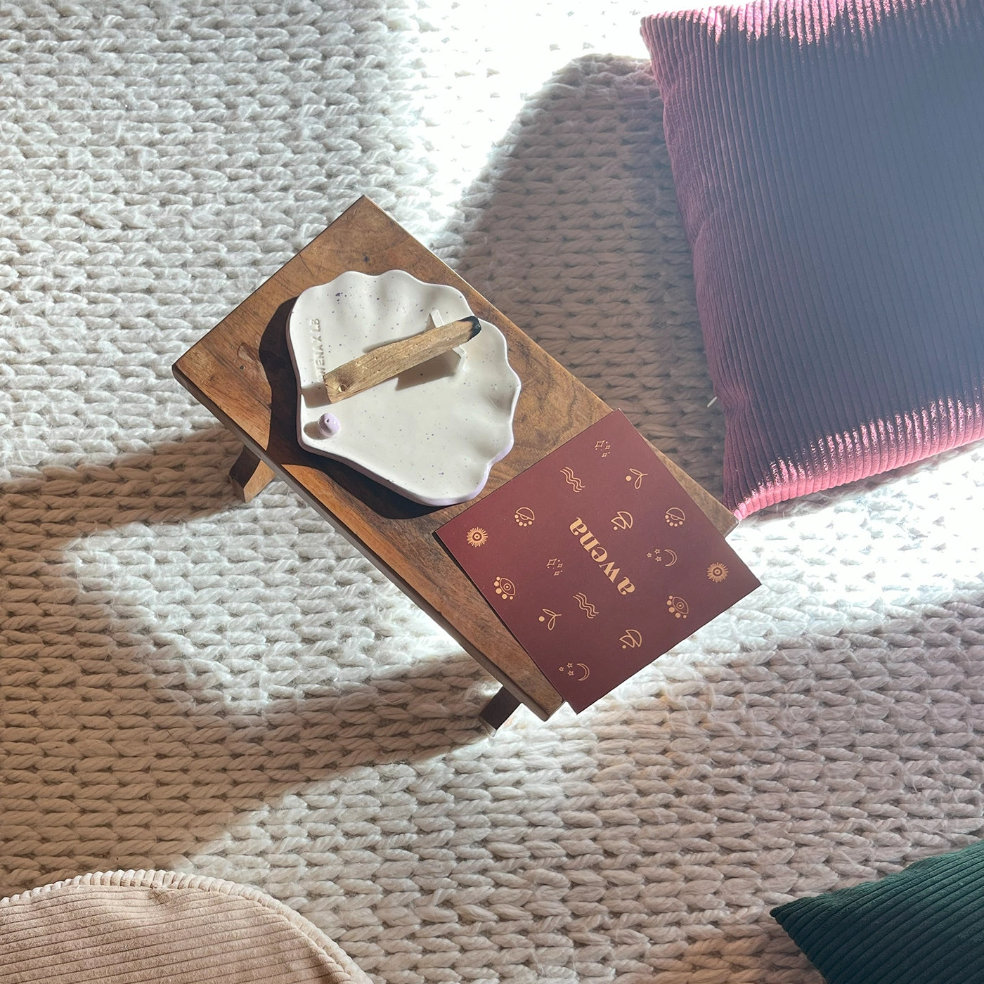 Porte-encens coquillage