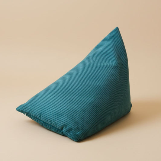 Berlingot Porto - coussin de méditation bleu vert