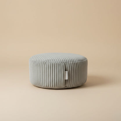 Zafu Cuba - pastel grey-green meditation cushion