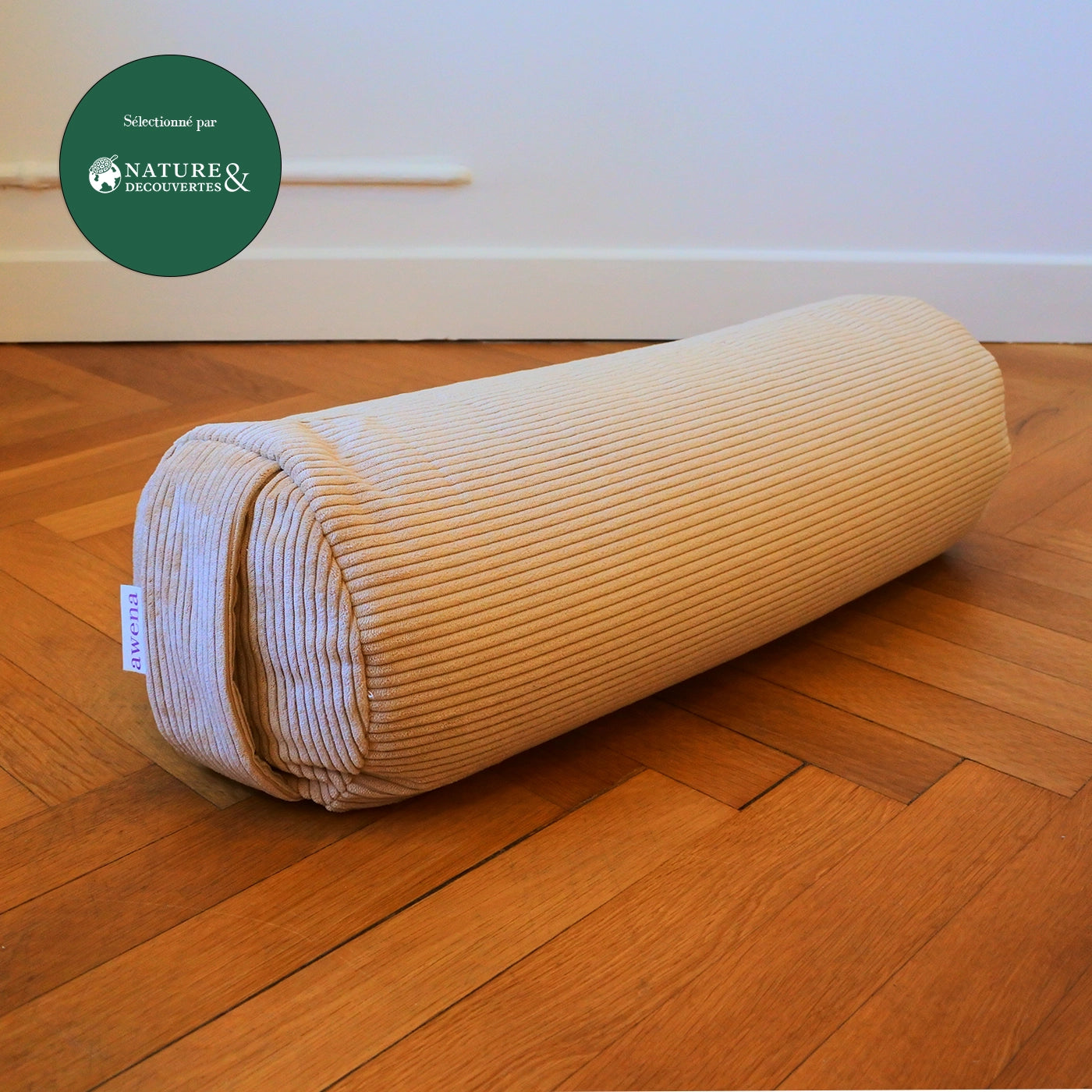 Bolster Tromso - coussin de yoga sable