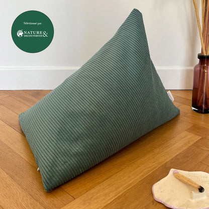 Berlingot Porto - coussin de méditation bleu vert