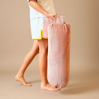 Bolster Palma - powder pink yoga cushion