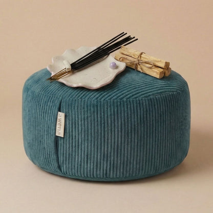 Duo méditation - zafu Oslo & porte-encens coquillage