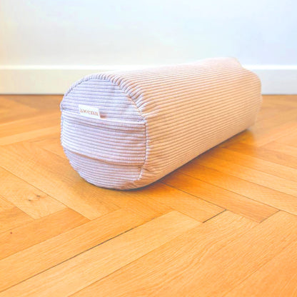 Bolster Kyoto - coussin de yoga rose pâle