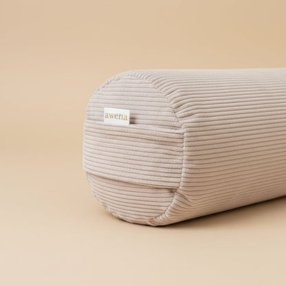 Bolster Kyoto - coussin de yoga rose pâle