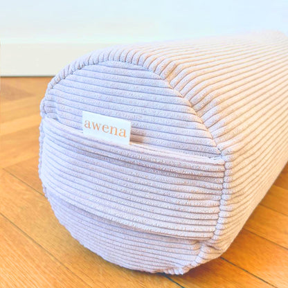 Bolster Kyoto - coussin de yoga rose pâle