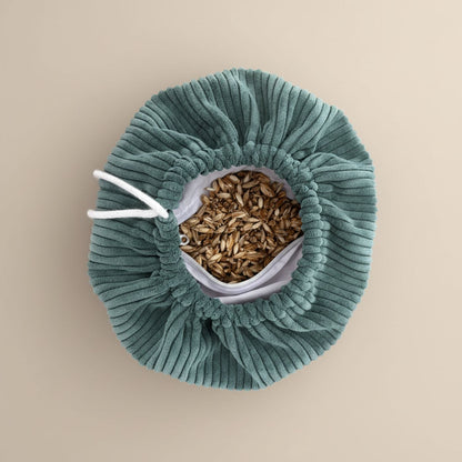 Bolster Turin - blue-green yoga cushion