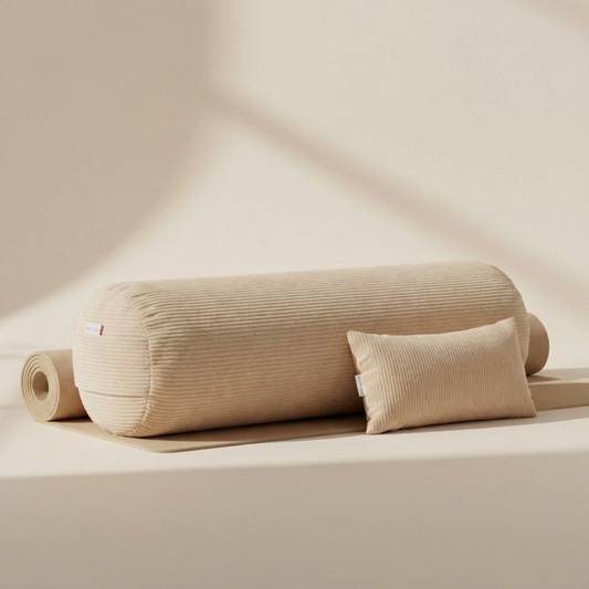 Kit yoga et relaxation - bolster Tromso et oreiller de yoga Pisa