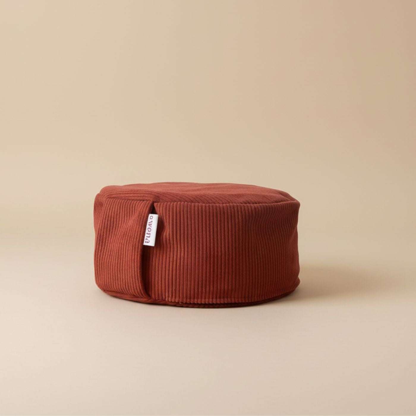 Zafu Sienne - coussin de méditation terracotta