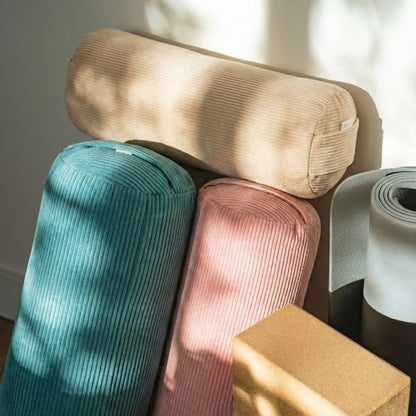 Bolster Tromso - sand yoga cushion