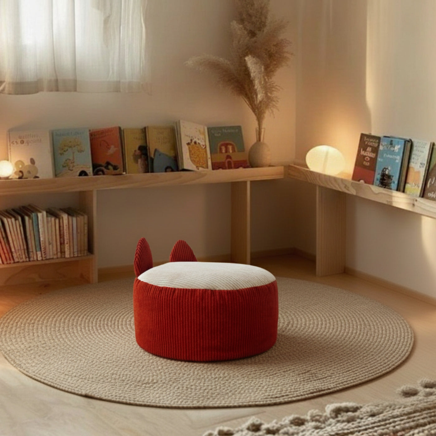 Zafu Anna - fox meditation cushion 🦊