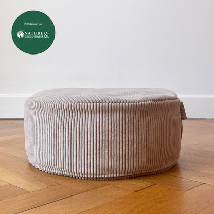 Zafu Sydney - coussin de méditation gris clair