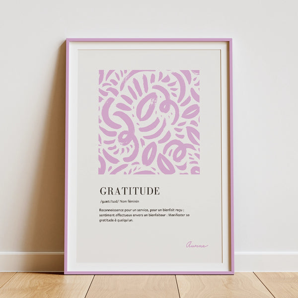 Définition de la gratitude